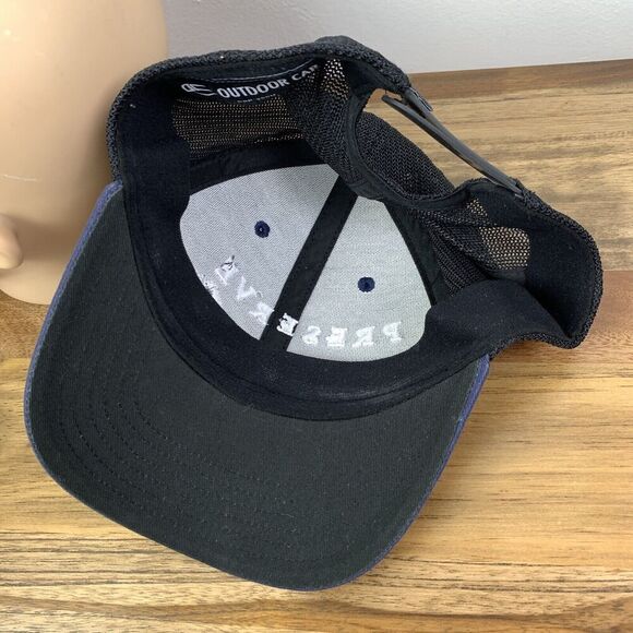 The Preserve Country Club Golf Hat Cap Blue Carmel California Tom Fazio - Picture 10 of 11